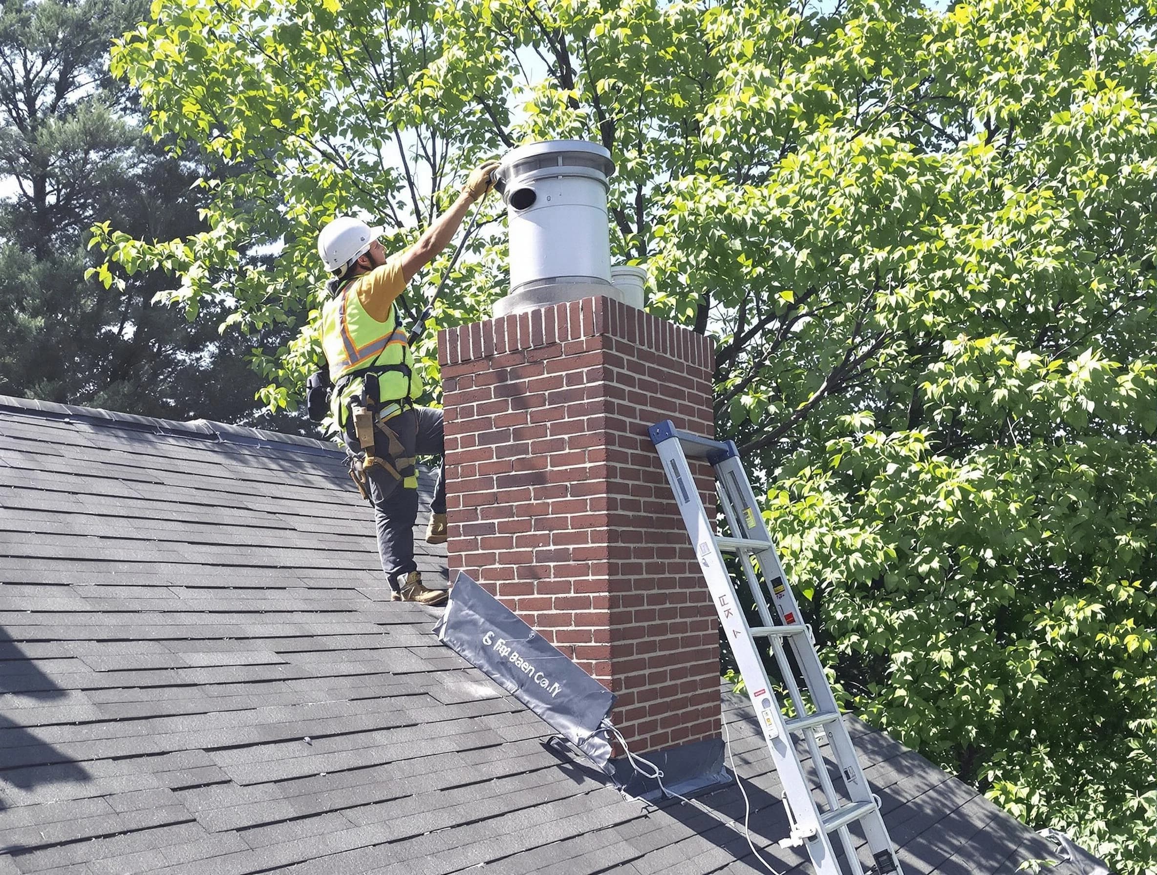 Chimney liner inspection by Lafayette Chimney Sweep in Lafayette, CO