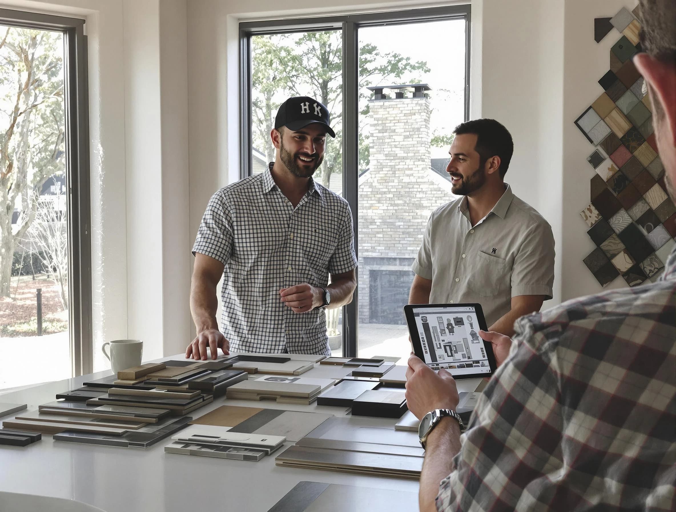 Lafayette Chimney Sweep remodeling a chimney and fireplace in Lafayette, CO