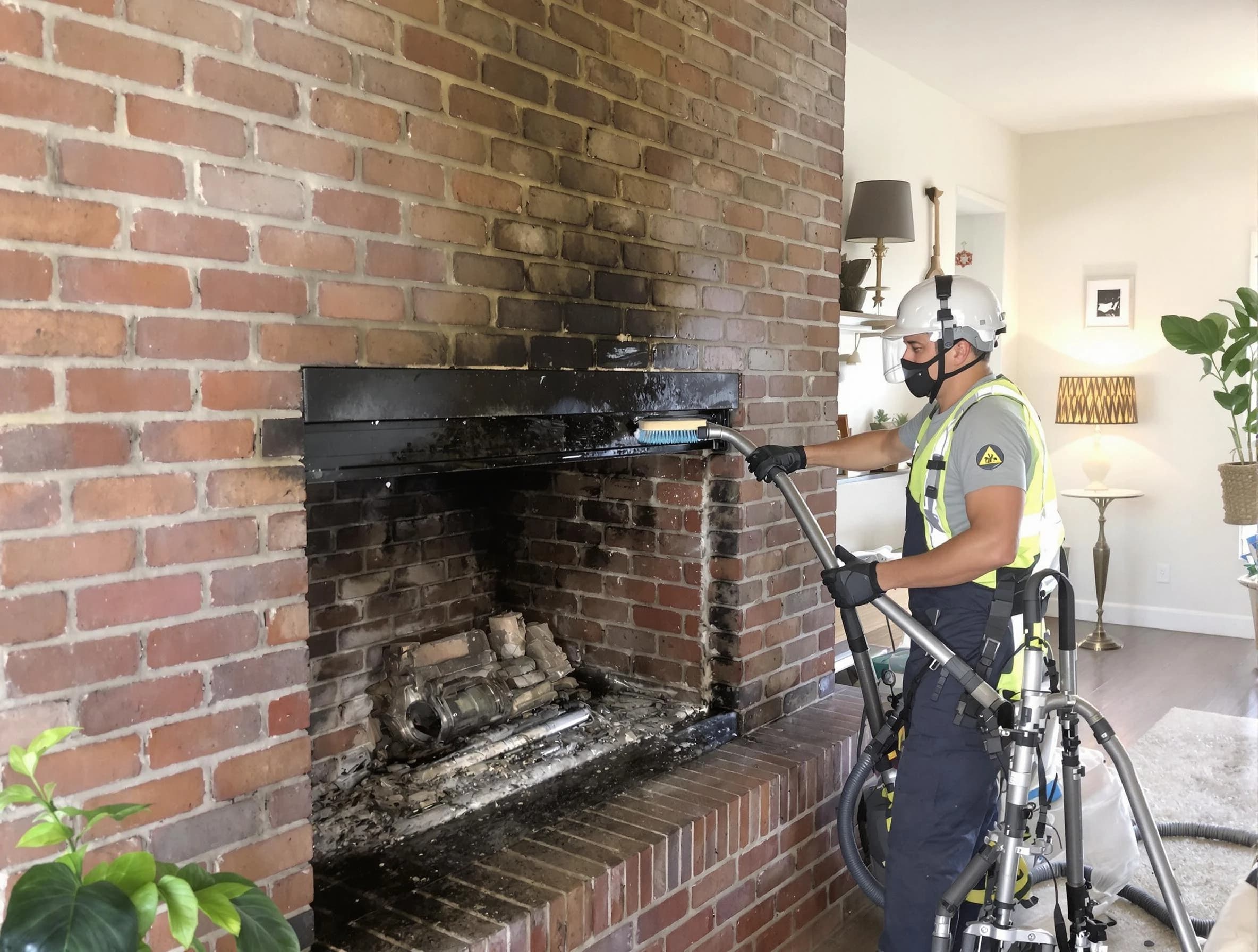 Lafayette Chimney Sweep providing fireplace cleaning services in Lafayette, CO