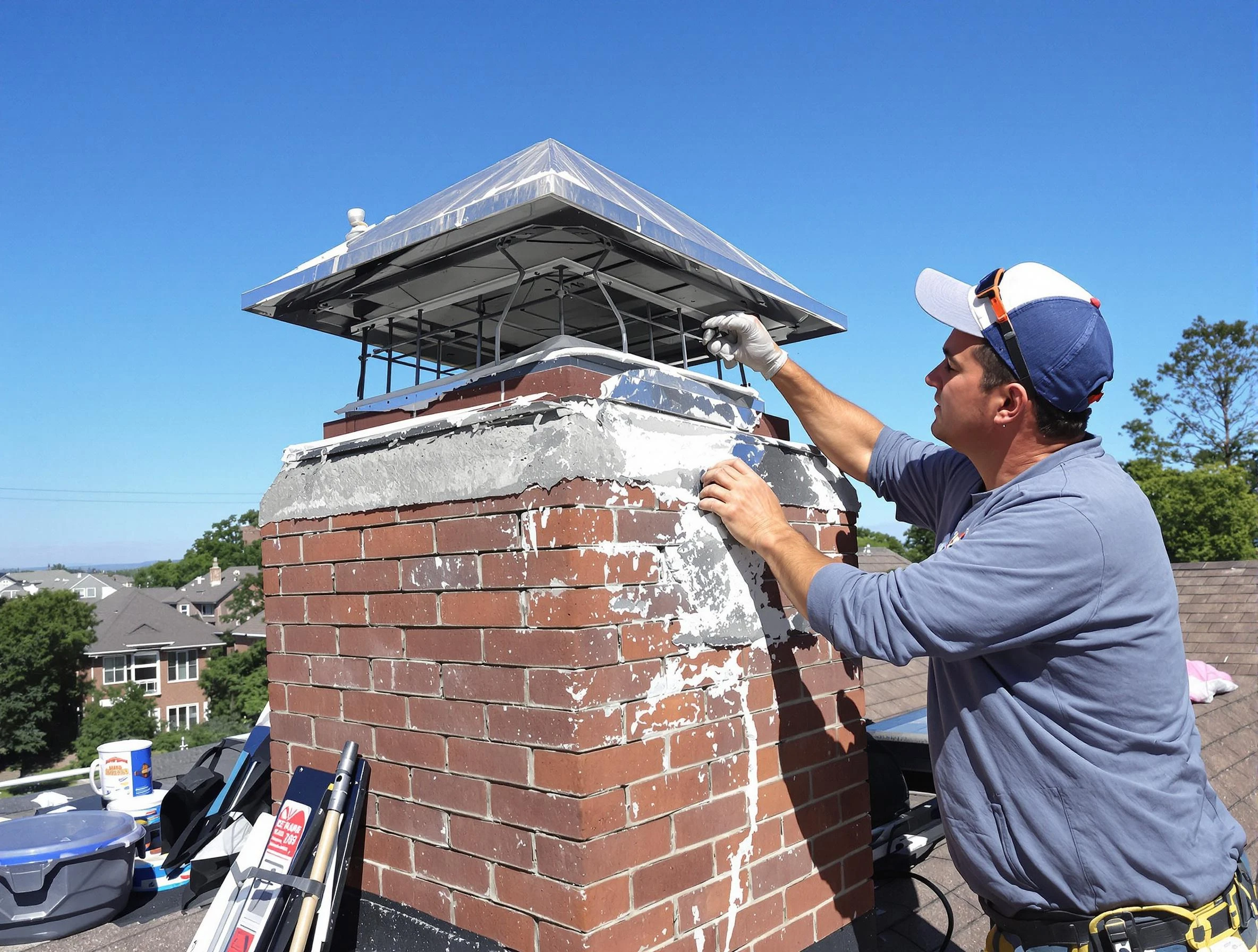 Chimney Crown Services service in Lafayette, CO