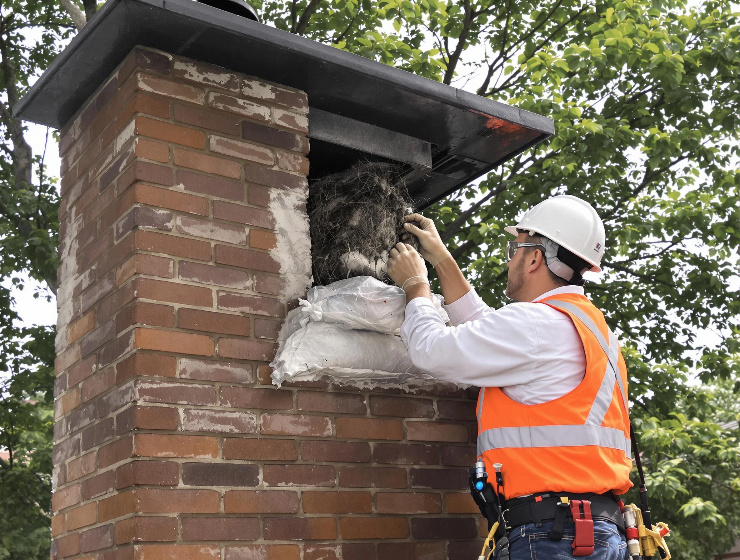 Humane removal of debris and animals by Lafayette Chimney Sweep in Lafayette, CO