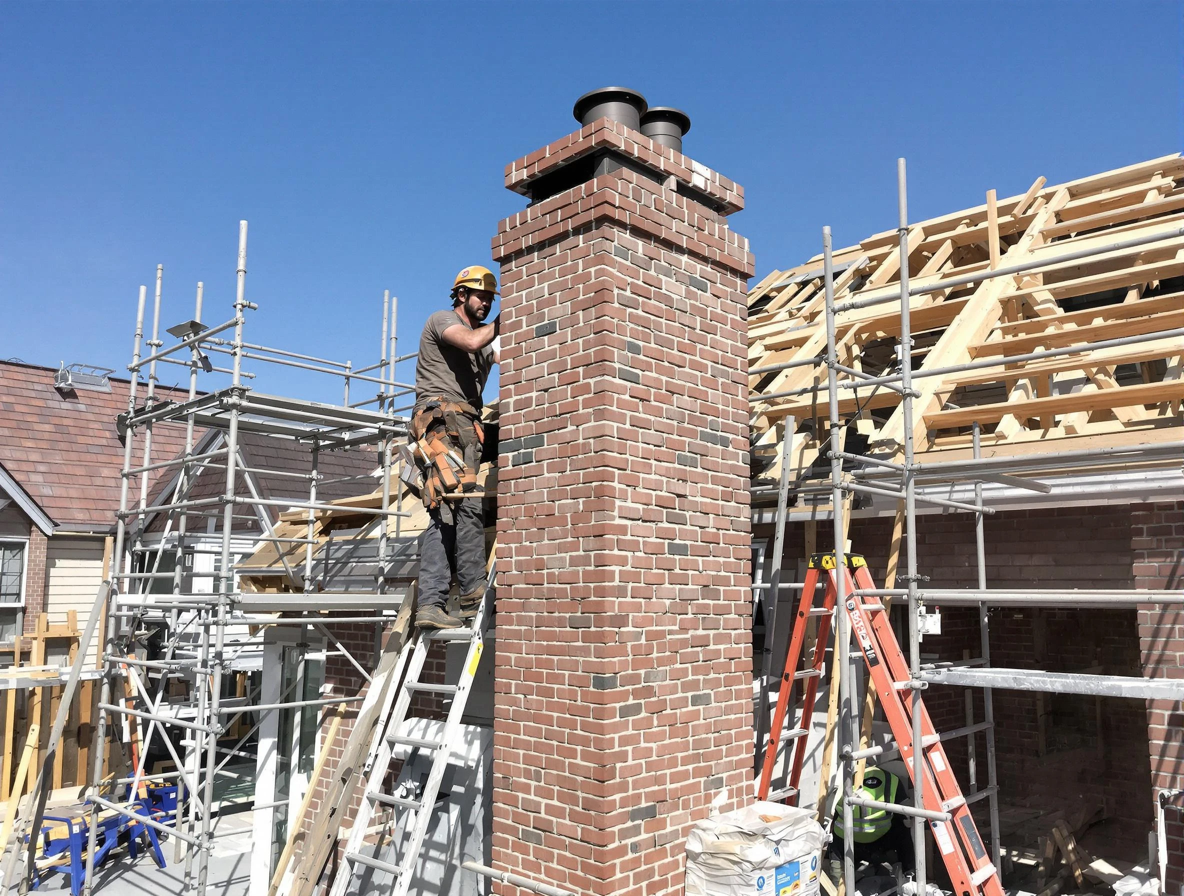 New chimney installation completed by Lafayette Chimney Sweep in Lafayette, CO