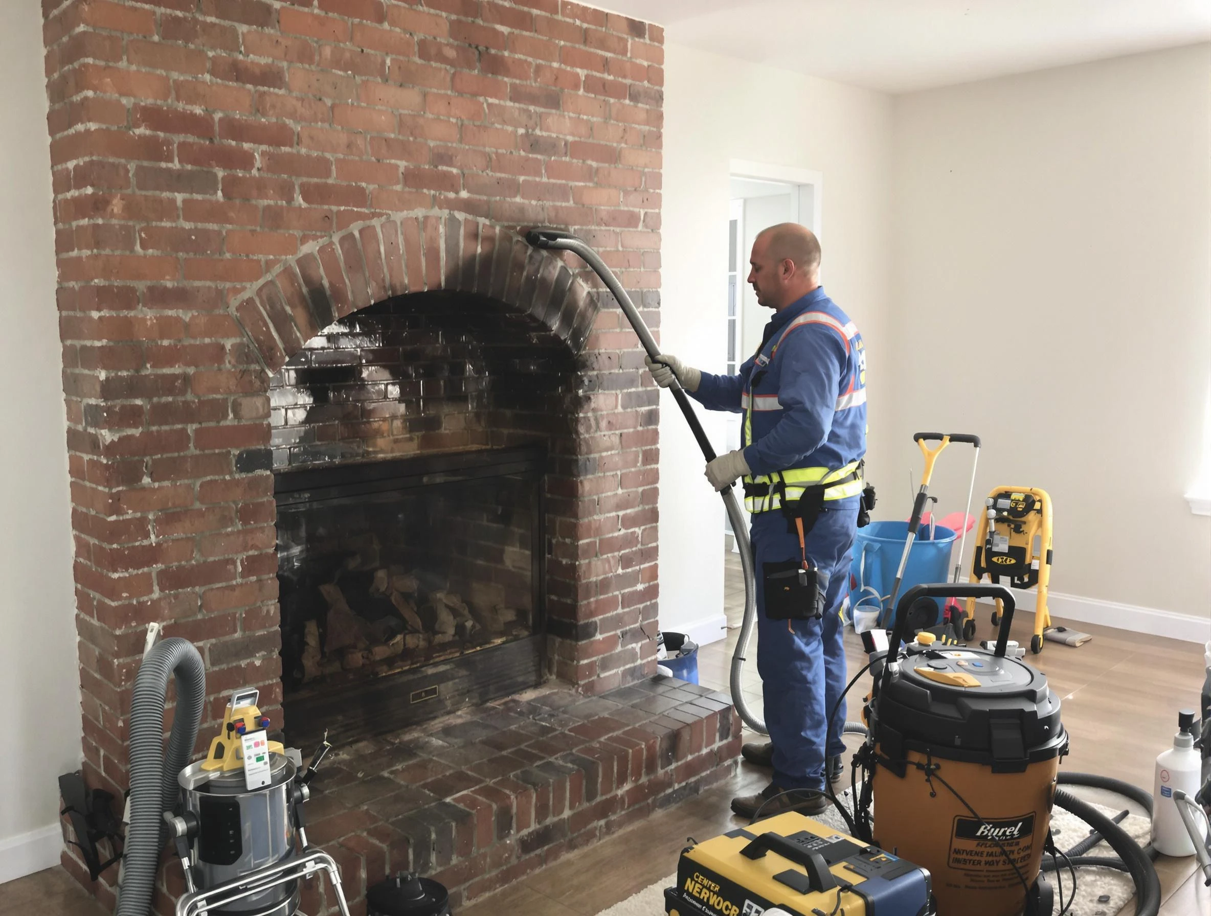Lafayette Chimney Sweep expert performing detailed chimney sweep in Lafayette, CO